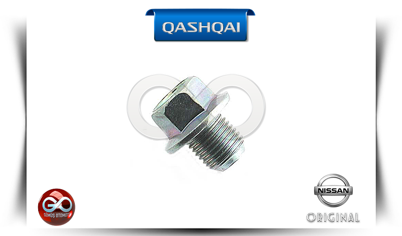 11128-01M00<br>YAĞ KARTER TAPASI<br>QASHQAI - J10E - MR20DE - 2000 cc DİZEL - Gümüş Otomotiv