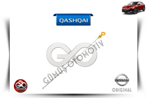 11140-00Q2L<br> MOTOR YAĞ SEVİYE ÖLÇME ÇUBUĞU<br> QASHQAI-J11E-R9M-1600 cc DİZEL - Gümüş Otomotiv