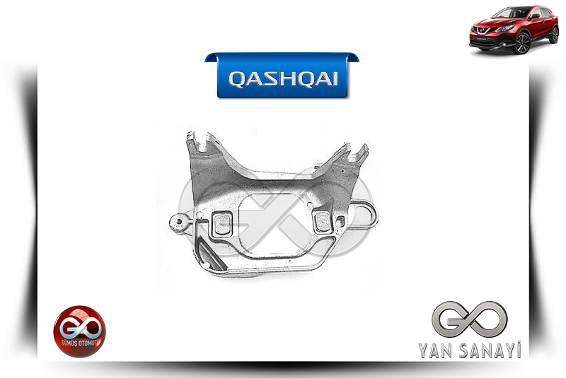 11222-1641R<br> MOTOR KULAĞI BAĞLANTI BRAKETİ<br> QASHQAI-J11E-K9K-1500 cc DİZEL - Gümüş Otomotiv