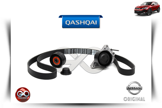 11720-00Q3N<br> KOMPLE ALTERNATÖR - KLİMA KAYIŞ KİTİ <br> QASHQAI-J11E-R9M-1600 cc DİZEL - Gümüş Otomotiv