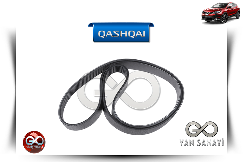 11720-00Q5G<br> ALTERNATÖR - KLİMA KAYIŞI <br> QASHQAI-J11E-R9M-1600 cc DİZEL - Gümüş Otomotiv