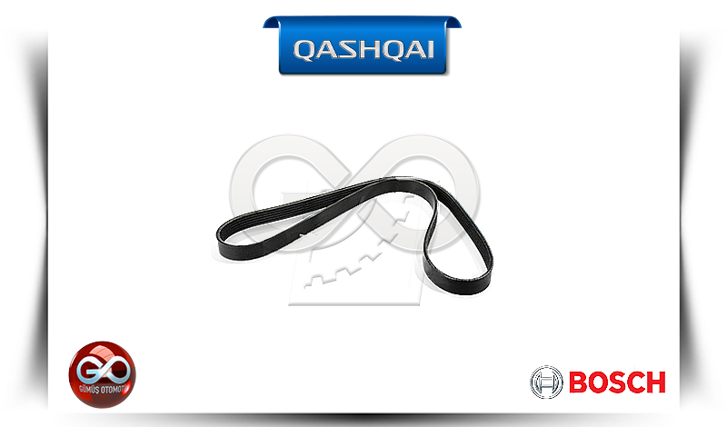 11720-BB00A<br> KLİMA+ALTERNATÖR KAYIŞI "EURO 5"<br> QASHQAI | J10E | HR16DE | 1600 cc  BENZİNLİ - Gümüş Otomotiv