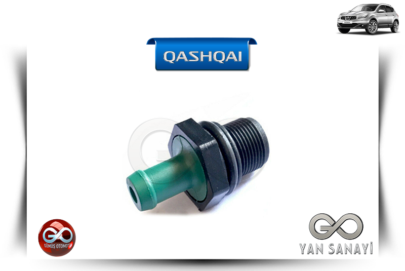 11810-6N202<br>KÜLBÜTÖR KAPAK VAKUM SİBOBU<br>QASHQAI - J10E - MR20DE - 2000 cc DİZEL - Gümüş Otomotiv