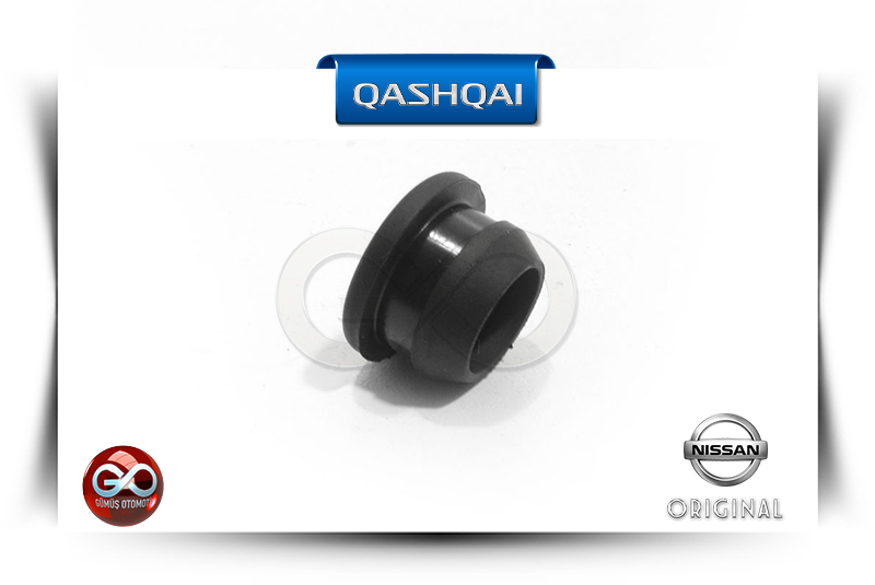 11812-41B00<br>KÜLBÜTÖR KAPAK VAKUM SİBOP LASTİĞİ<br>QASHQAI-J11E-HRA2DDT-1200 cc BENZİNLİ - Gümüş Otomotiv