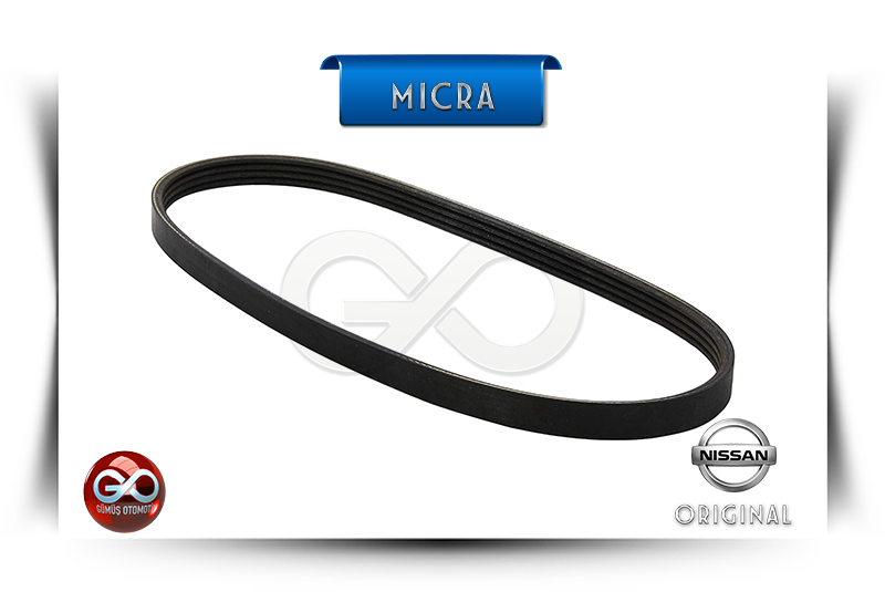 11950-41B00<br>DİREKSİYON POMPASI KAYIŞI<br>MICRA-K12E-CR12DE-1200 cc BENZİNLİ - Gümüş Otomotiv