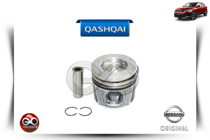 QASHQAI için piston segman seti: metal piston, segman ve mil parçası Original