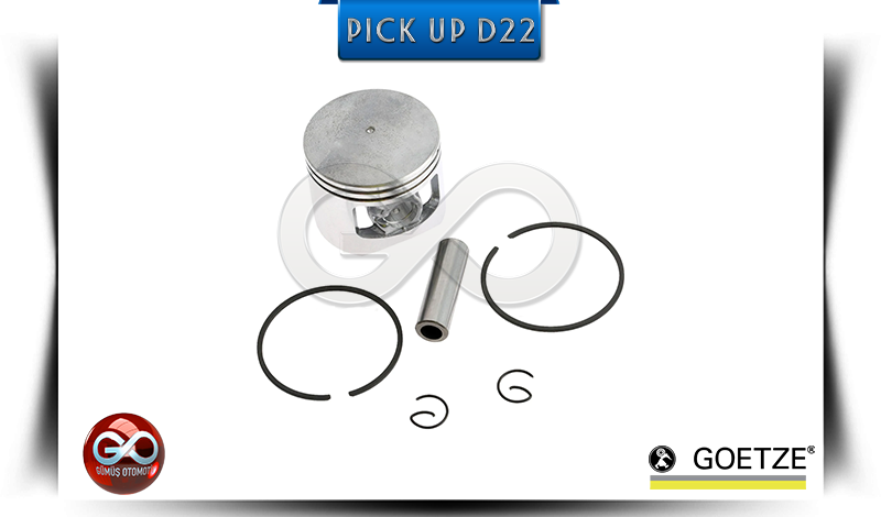 12010-3S000<br>PİSTON + SEGMAN 