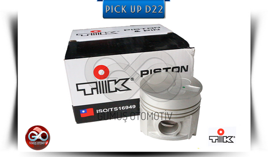 12010-3S350<br>PİSTON "0,50 mm" - TAKIM<br>PICK UP - D22- TD25 - 2500 cc  DİZEL - Gümüş Otomotiv