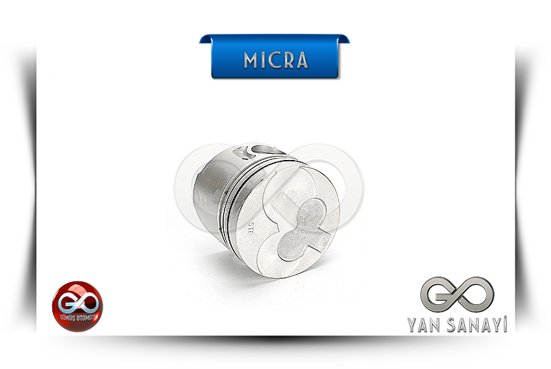 12010-99B60<br>PISTON "STANDART"<br>MICRA-K11E-CG13DE-1300 cc BENZİNLİ - Gümüş Otomotiv
