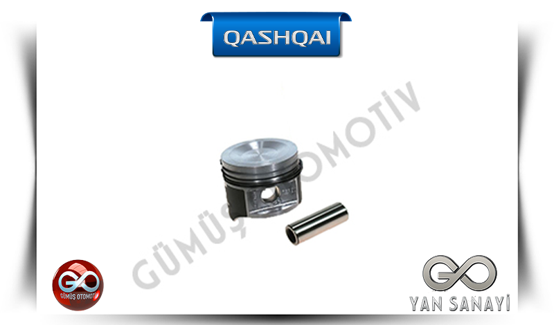 A2010-CK81B<br> PİSTON " STANDART"<br> QASHQAI - J10E - MR20DE - 2000 cc DİZEL - Gümüş Otomotiv