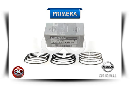 0,50 mm piston segmanı seti; metal halka segmanlar, 3 adet ve kutu