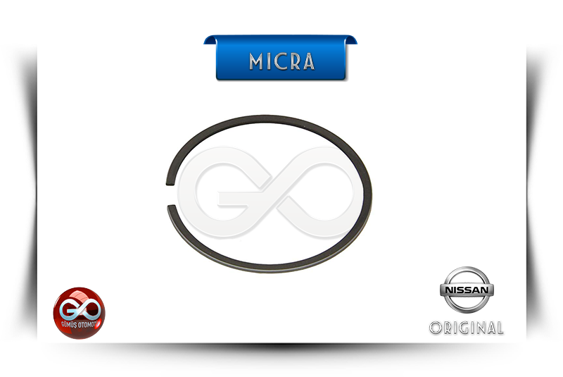 Piston segmanı metal halka; NISSAN orijinal