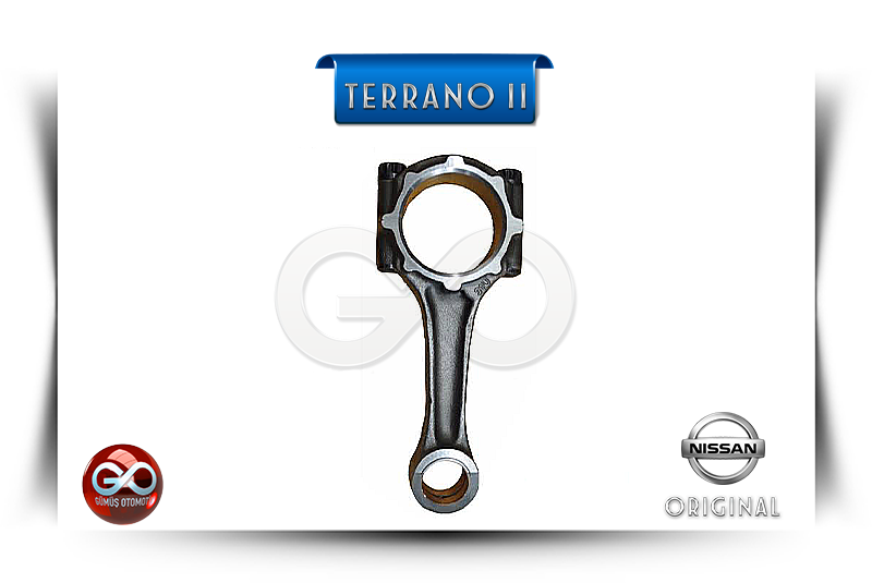 12100-0W800 <br>KOMPLE PİSTON KOLU<br>TERRANO II | R20 | TD27TI | 2700 CC TURBO DİZEL - Gümüş Otomotiv