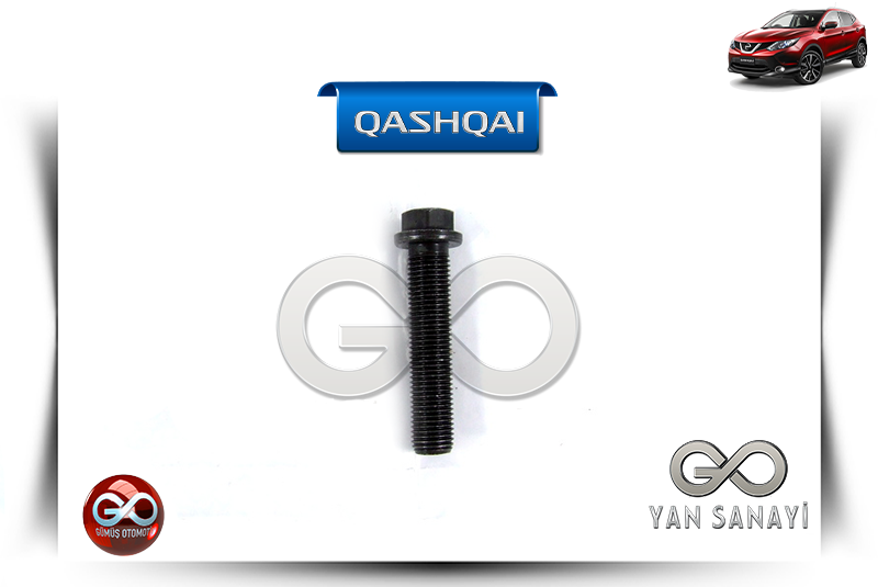 12109-00QAF<br> PİSTON KOL SAPLAMASI<br> QASHQAI-J11E-R9M-1600 cc DİZEL - Gümüş Otomotiv