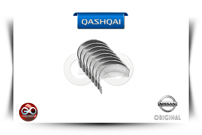 12151-5H70J<br>KOL YATAK "0,25 mm."<br> QASHQAI | J10E | HR16DE | 1600 cc  BENZİNLİ - Gümüş Otomotiv