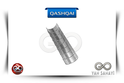 12111-00Q0F metal yatak parçaları, üst üste dizili