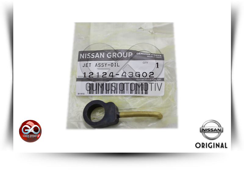 12124-43G02<br>MOTOR BLOĞU  YAĞLAMA JETİ<br>PICK UP>>D22>>TD27>>2700 cc DİZEL - Gümüş Otomotiv