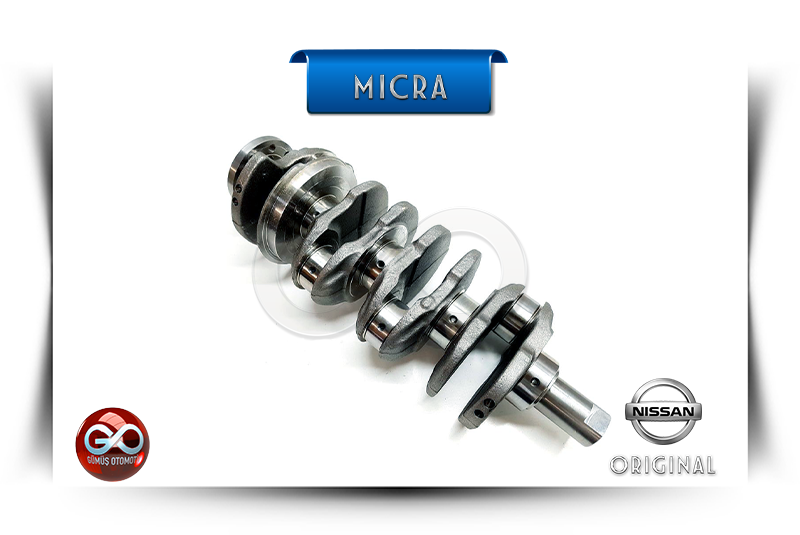 12201-2U000<br>KRANK MİLİ<br>MICRA-K11E-CG13DE-1300 cc BENZİNLİ - Gümüş Otomotiv