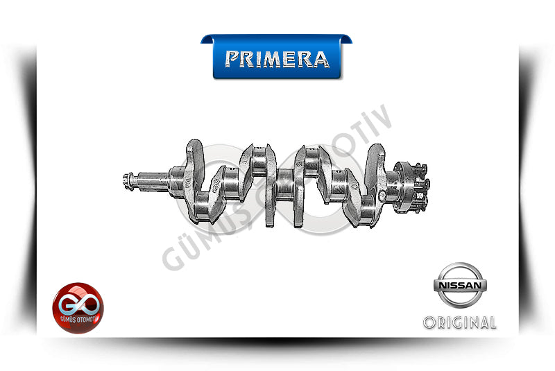 12201-4M511<br>KRANK MİLİ<br>PRIMERA | P12E  | QG16DE | 1600 cc  BENZİNLİ - Gümüş Otomotiv