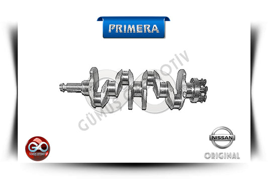 12201-4M511<br>KRANK MİLİ<br>PRIMERA | P12E  | QG16DE | 1600 cc  BENZİNLİ - Gümüş Otomotiv