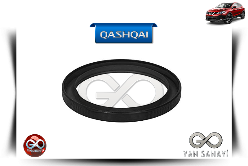 12279-00QAE<br> KRANK ARKA KEÇE<br> QASHQAI-J11E-K9K-1500 cc DİZEL - Gümüş Otomotiv