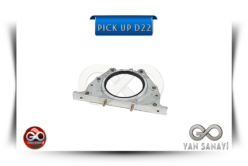 12279-43G03<br>KRANK ARKA KEÇESİ>>FLANŞLI<br>PICK UP>>D22>>TD27>>2700 cc  DİZEL - Gümüş Otomotiv