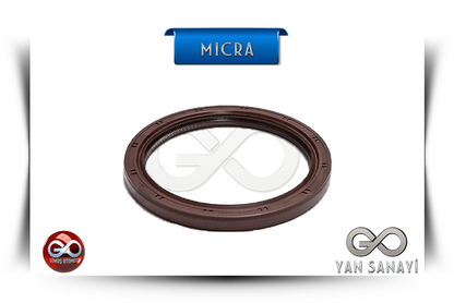 Nissan Micra arka keçe, kahverengi kauçuk sızdırmazlık halkası