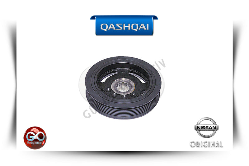 12303-00Q0J<br>MOTOR KRANK PULESİ<br>QASHQAI - J10E - K9K - 1500 cc  DİZEL - Gümüş Otomotiv