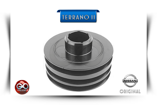 12303-G2400  <br> KRANK PULESİ <br>TERRANO II | R20 | TD27TI | 2700 CC TURBO DİZEL - Gümüş Otomotiv