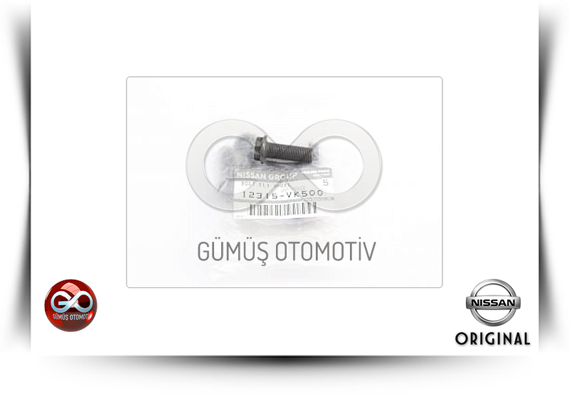 12315-VK500<br>VOLANT MONTAJ CİVATASI<br>PICK UP >>ND22 >>YD25DDTI >>2500 cc  DİZEL - Gümüş Otomotiv