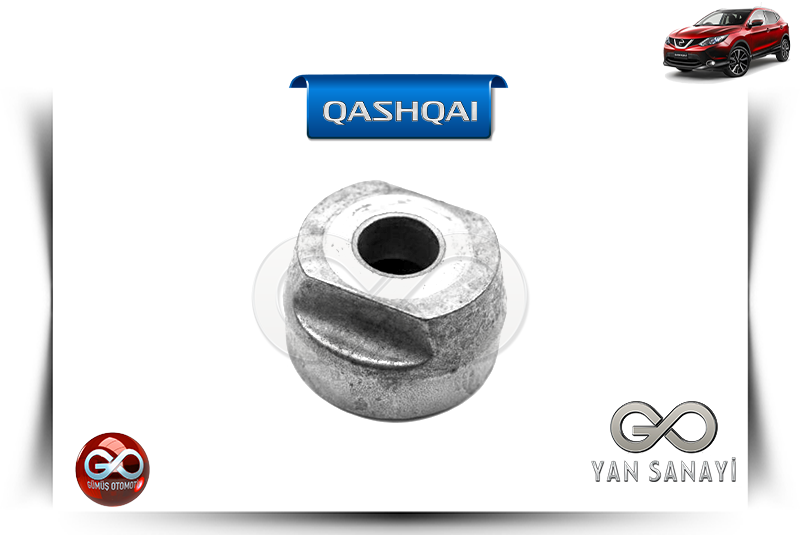 12322-00Q0A<br> KRANK PULESİ PULU<br> QASHQAI-J11E-R9M-1600 cc DİZEL - Gümüş Otomotiv