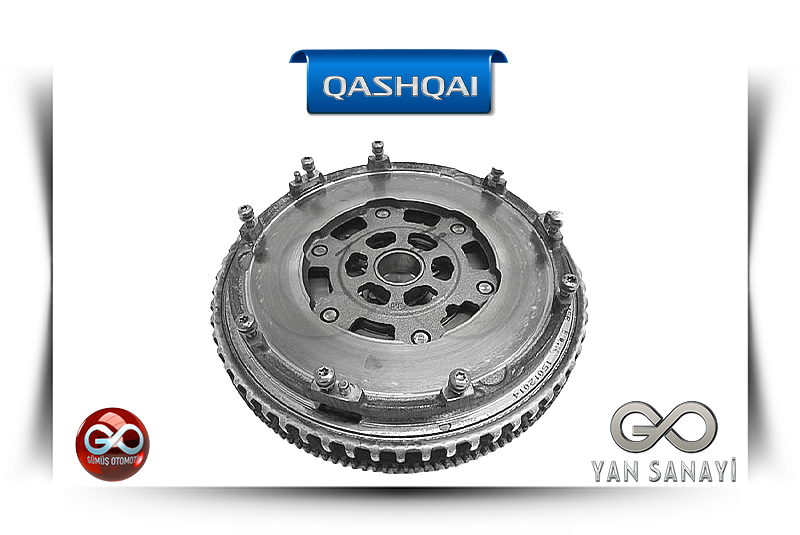 12331-00QAB<br> KOMPLE VOLANT<br> QASHQAI-J11E-HRA2DDT-1200 cc BENZİNLİ - Gümüş Otomotiv