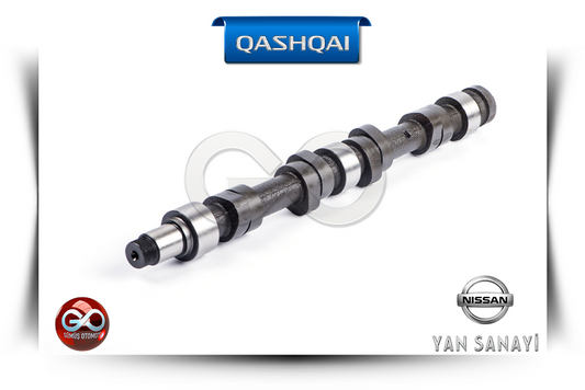 13020-00Q0K<br> EKSANTRİK MİLİ "EKSOZ"<br> QASHQAI-J11E-HRA2DDT-1200 cc BENZİNLİ - Gümüş Otomotiv