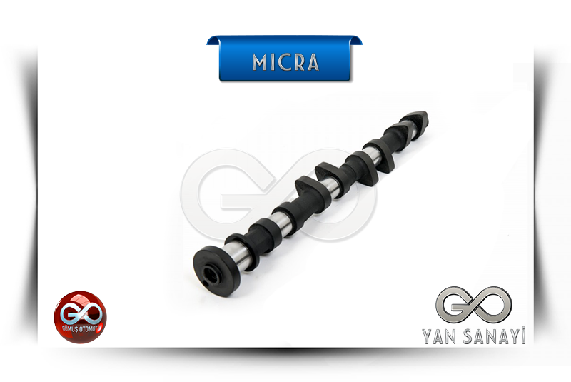 13020-5F200<br>EKSANTRİK MİLİ "EMME"<br>MICRA-K11E-CG13DE-1300 cc BENZİNLİ - Gümüş Otomotiv