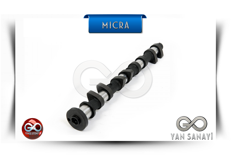 13020-5F210<br>EKSANTRİK MİLİ "EKSOZ"<br>MICRA-K11E-CG13DE-1300 cc BENZİNLİ - Gümüş Otomotiv