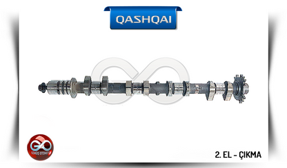 Eksantrik mili, kam kanallı metal motor yedek parçası