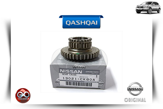 13021-CK80A <br> KRANK MİLİ ÖN DİŞLİSİ<br> QASHQAI - J10E - MR20DE - 2000 cc DİZEL - Gümüş Otomotiv