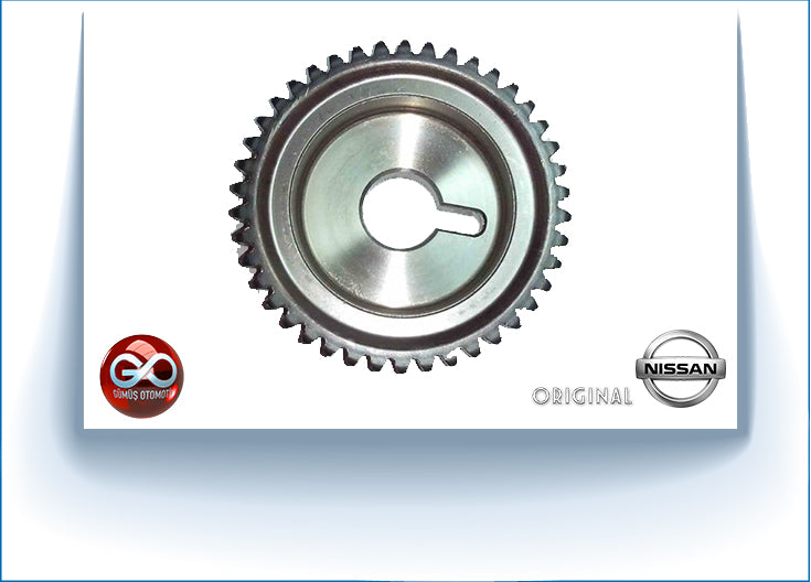 13024-7J600<br>EKSANTRİK MİL DİŞLİSİ<br>ALMERA = N16E = QG15DE = 1500 cc = BENZİNLİ - Gümüş Otomotiv