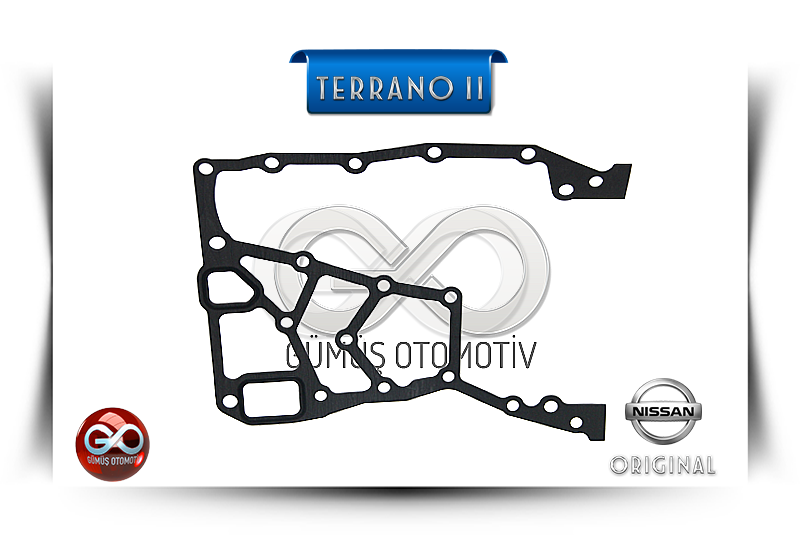 13037-69T01 <br>MOTOR ÖN KAPAK CONTASI<br>TERRANO II | R20 | TD27TI | 2700 CC TURBO DİZEL - Gümüş Otomotiv