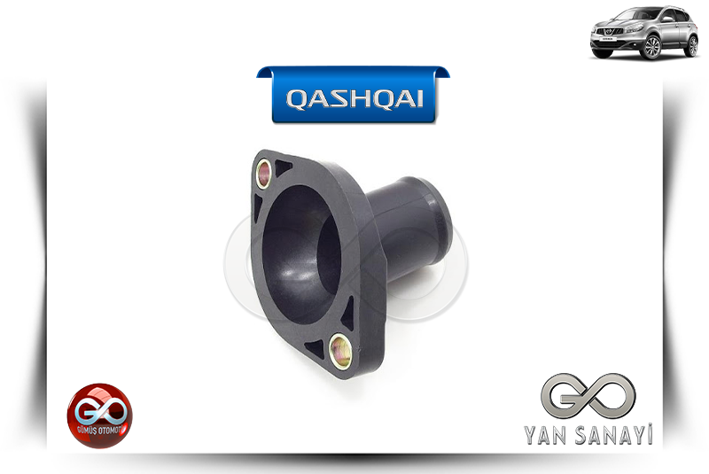 13049-EN200<br> TERMOSTAT SU GİRİŞ BORUSU<br> QASHQAI - J10E - MR20DE - 2000 cc DİZEL - Gümüş Otomotiv