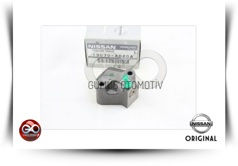 13070-AD200<br>EKSANTRİK ZİNCİRİ ALT GERGİSİ<br>PICK UP = ND22 = YD25DDTI = 2500 cc = DİZEL - Gümüş Otomotiv