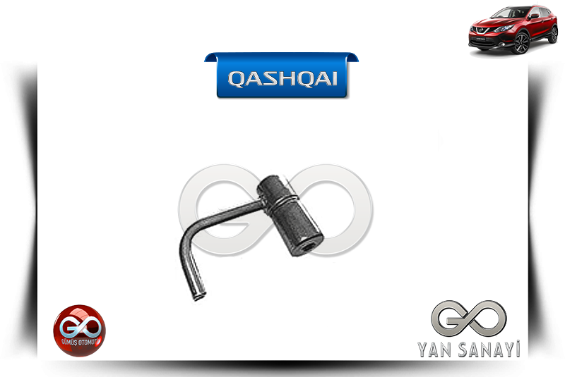 13081-00QAP<br> PİSTON YAĞLAMA JETİ<br> QASHQAI-J11E-K9K-1500 cc DİZEL - Gümüş Otomotiv