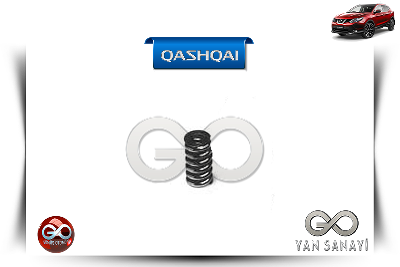 13203-00Q0A<br> EKSANTRİK SİBOP YAYI<br> QASHQAI-J11E-K9K-1500 cc DİZEL - Gümüş Otomotiv