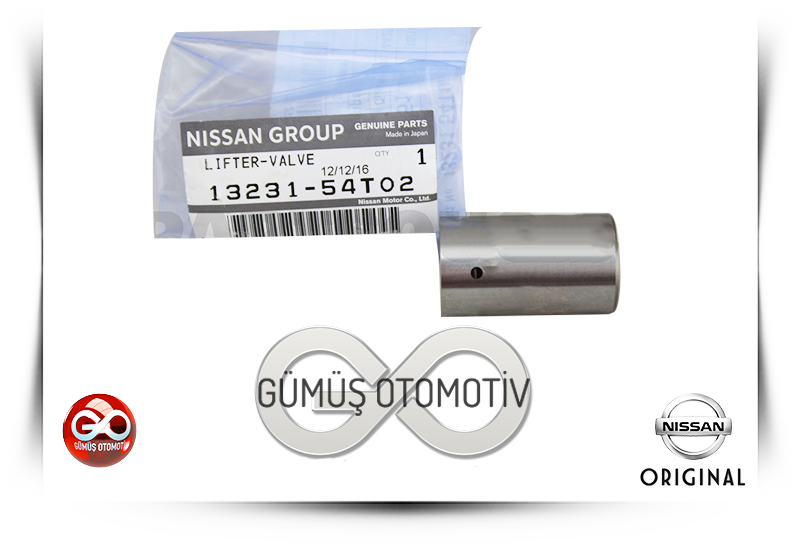 13231-54T02<br>EKSANTRİK LİFTER = EMME=EKSOZ<br>PICK UP = D22 = TD27 = 2700 cc = DİZEL - Gümüş Otomotiv