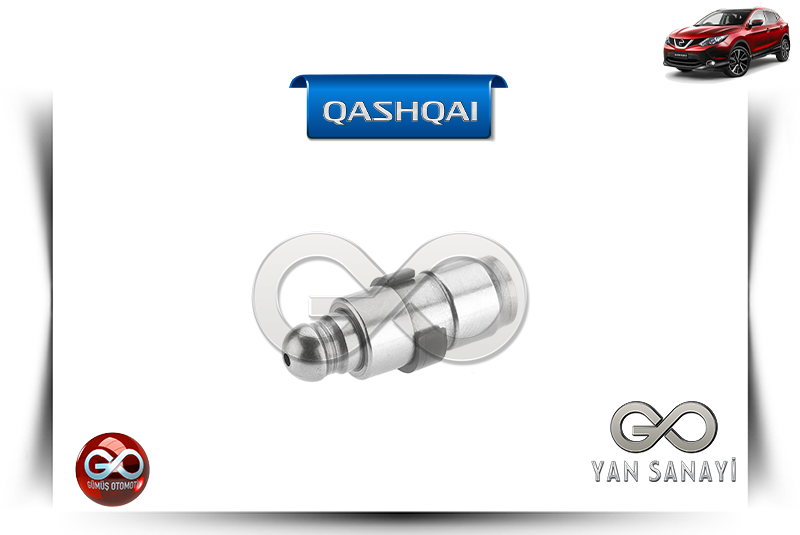 13234-00Q0A<br> EKSANTRİK SİBOP LİFTERİ<br> QASHQAI-J11E-R9M-1600 cc DİZEL - Gümüş Otomotiv