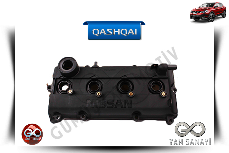 13264-00Q0J<br> KÜLBÜTÖR KAPAK<br> QASHQAI-J11E-K9K-1500 cc DİZEL - Gümüş Otomotiv