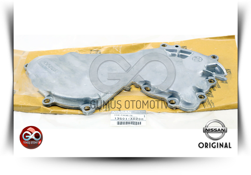 13501-AD200<br>EKSANTRİK ÖN KAPAK<br>PICK UP = ND22 = YD25DDTI = 2500 cc = DİZEL - Gümüş Otomotiv