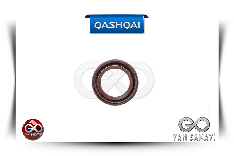 13510-6N200<br> KRANK MİLİ ÖN KEÇESİ<br> QASHQAI - J10E - MR20DE - 2000 cc DİZEL - Gümüş Otomotiv