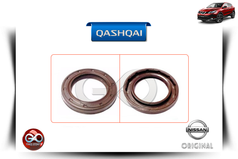 13510-00Q0B<br> EKSANTRİK ÖN KEÇE<br> QASHQAI-J11E-K9K-1500 cc DİZEL - Gümüş Otomotiv
