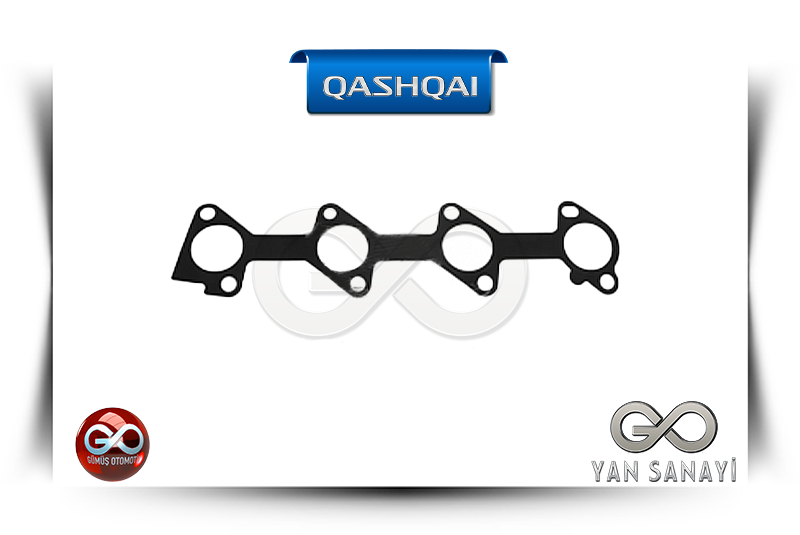 14036-00QAM<br>EKSOZ MANİFOLT CONTASI<br>QASHQAI-J10E-K9K-1500 cc  DİZEL - Gümüş Otomotiv